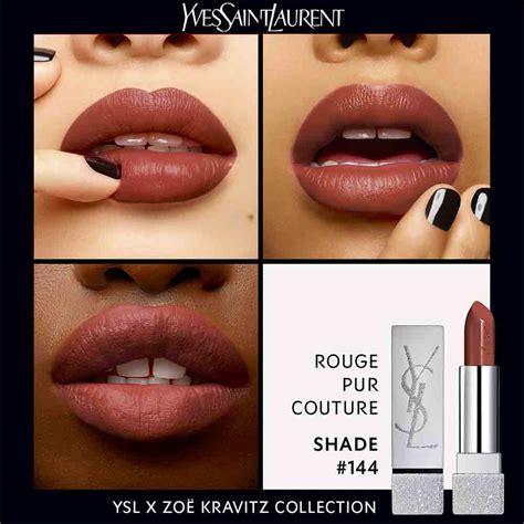 Yves Saint Laurent Rouge PUR Couture Zoe Kravitz Lipstick 125 